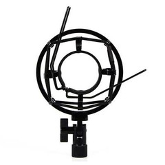 Black Shock Mount fits Audio-Technica AT4040, AT4050, AT4050ST, AT4060
