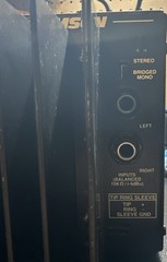 SAMSON SERVO-550 Power Amplifier 2 Channel Rack Mount WORKS GRT FAST SHIP