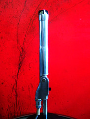 Vintage 1950s Electro Voice 636 dynamic microphone Hi Z w stand & cable 664 605