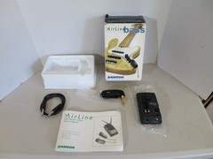 Samson AP1B Airline Bass Wireless System UHF Receiver Ch U4 Made in Japan.