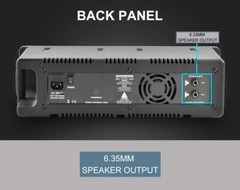 PRORECK MX15 15inch 2500W Bluetooth Powered PA System Mixer/Amp with Stands/Mic