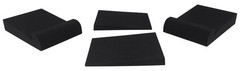 Pair Rockville APM6W 6.5″ 350W Powered Studio Monitors+Stands+Pads+Headphones