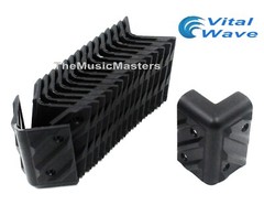 32X ABS Large Cabinet Corner Amp Rack Case DJ Home Speaker Box Bumper Protector