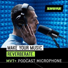 Shure MV7+ Podcast Dynamic Microphone. OBS Certified, Enhanced Audio, LED Tou…