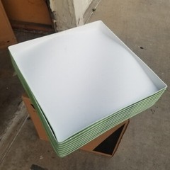 NEW 9x Green Acoustic PET Tiles 19.65″x19.65″ Dune 24.21 Total SQ FT $850 RETAIL