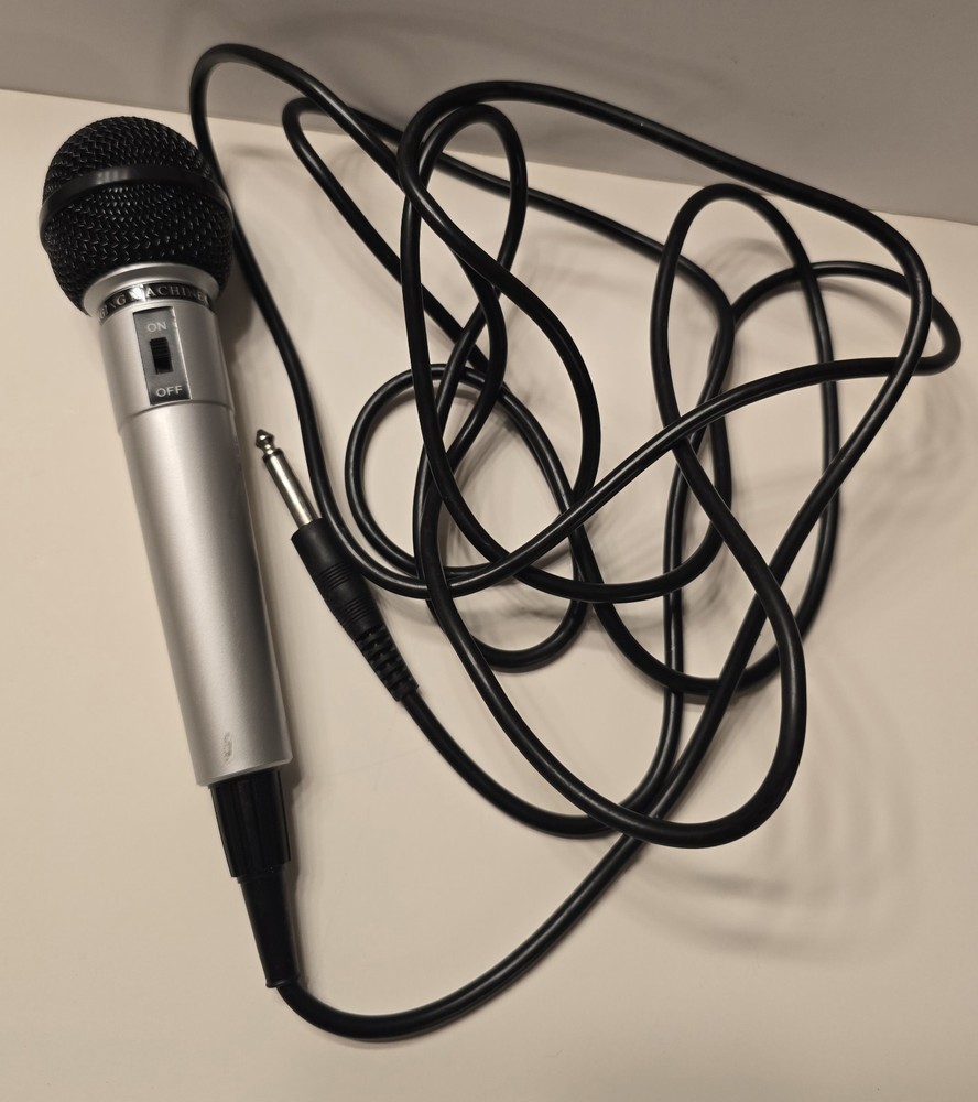 The Singing Machine Karaoke Wired Microphone SMM-200