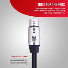 Monster 30 Ft Prolink Performer 600 Microphone Cable