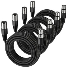 High-Fidelity XLR Cable 4-Pack 3ft – Male to Female