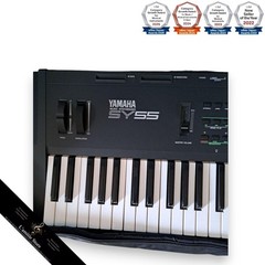 Yamaha SY55 Synthesizer 61Key Portable Keybed with Case Includes Manual