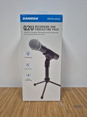 Samson Q2U Recording and Podcasting Pack USB/XLR Dynamic Microphone