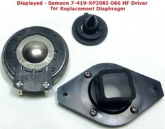 Replacement Diaphragm for Samson 7-419-XP308I-066 HF Driver for XP308i Speakers