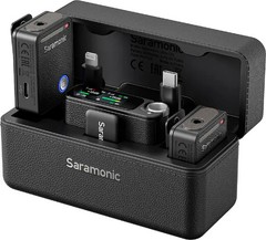 Saramonic Ultra 2-Person Universal Wireless Mic w/32-Bit Float Recording Black