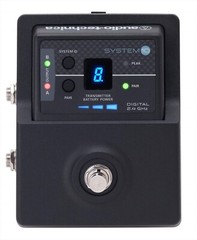 Audio-technica ATW-1501 Stompbox 2.4 GHz ISM band Digital Wireless Guitar System