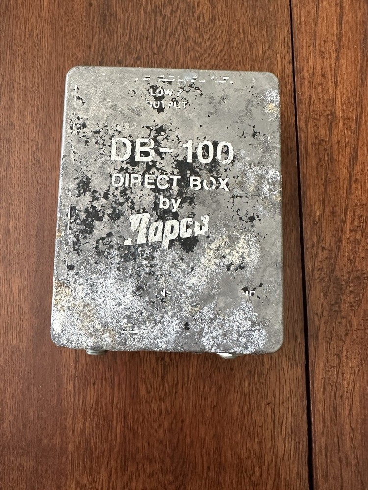 Rapco DB-100 Direct Box -UNTESTED – FOR PARTS