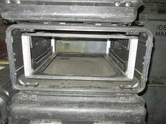 Rackmount 04U x24 ECS Legacy Composite Shock Mount Rack Black Case Shockmount B