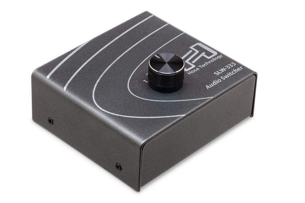 Hosa SLW-333 Passive Stereo Monitor Switcher