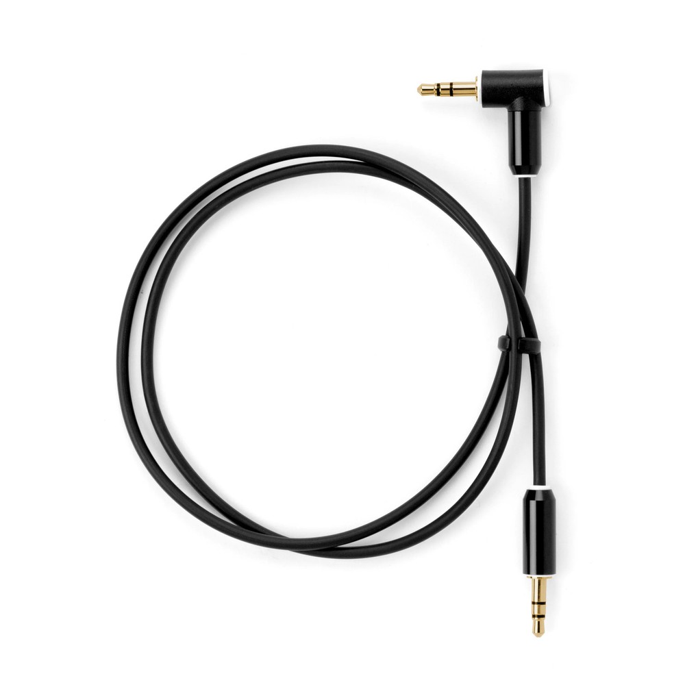 Candycords – myVolts audio cable, 3.5mm straight jack to 3.5mm angled jack