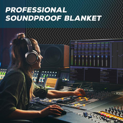 2 PCS Large Sound Dampening Blanket,96″ X 80″ Sound Absorbing Studio,Noise Cance