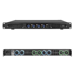 High-Tech 5200W 4-Channel Class D Digital Power Amplifier 5200 Watts PEAK Output