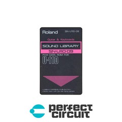 Roland Guitar & Keyboards Sound Library for U-110 (SN-U110-09) – PERFECT CIRCUIT