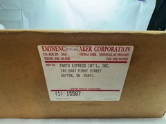 15″ Eminence Loudspeaker 8 Ohm 15587 In Box.