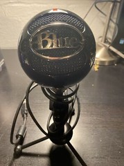 Blue Snowball iCE USB Condenser Microphone 40Hz To 18kHz Windows/Mac, Black