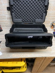 SKB 3i-2217M82U iseries Injection Molded Fly Rack 2U Case with Key