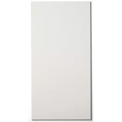 Paintable White Fabric Rectangle 24 In. X 48 In. Sound Absorbing Acoustic Panels