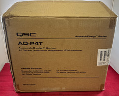 QSC AD-P4T AcousticDesign 60W Pendant Loudspeaker, White (FG-001408-02)