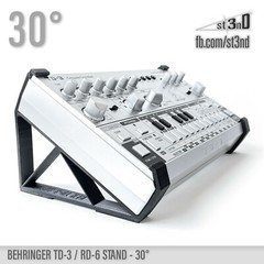 BEHRINGER TD-3 / RD-6 STAND – 30° – 3D Printed – 100% Buyers satisfaction
