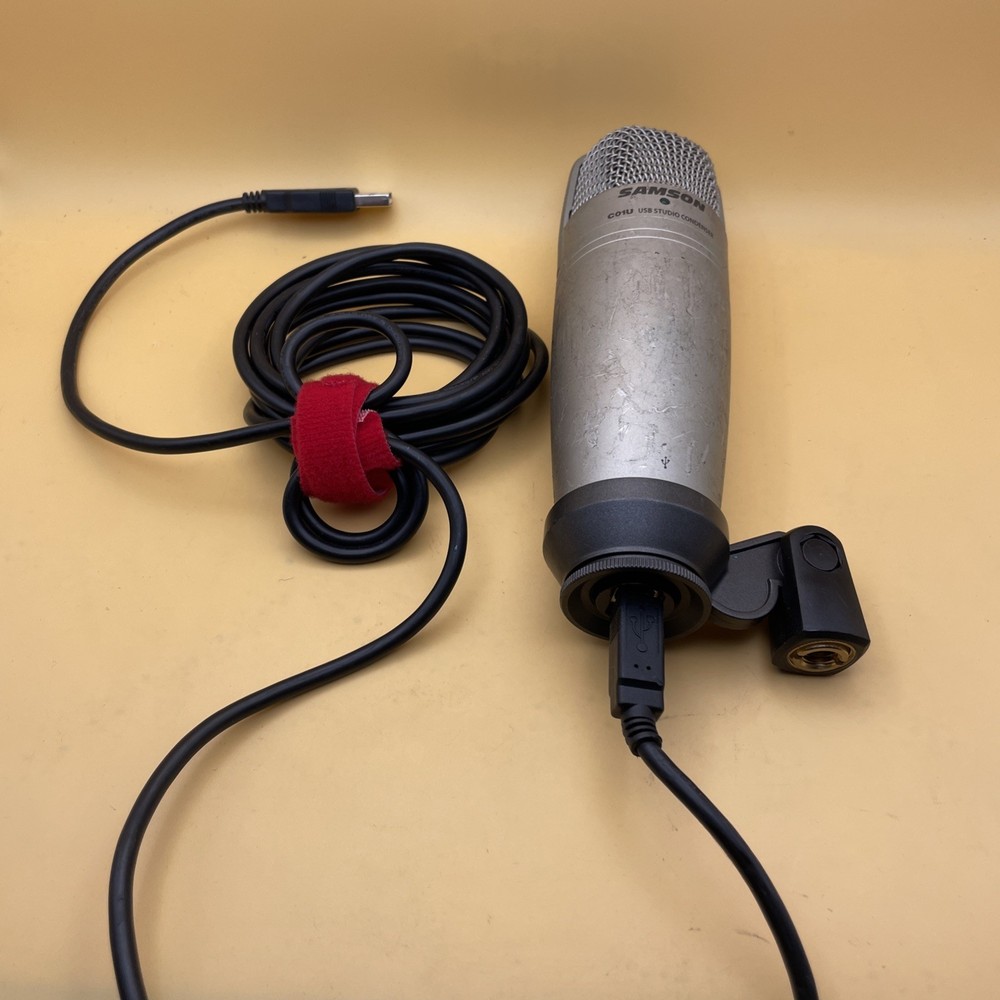 Samson C01U – USB Studio Condenser Microphone w/Cable