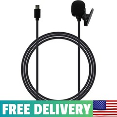 Lavalier Micro USB Microphone For Action Camera, Lav Lapel External Mic