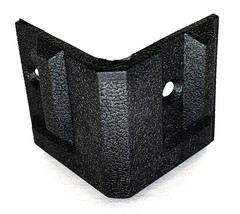 8 Pack 2 Hole Plastic Cabinet Speaker Box Amp Rack DJ Case Corner Protectors