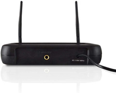 Dual Channel Wireless Microphone System – VHF Fixed Dual Frequency Wireless Mic