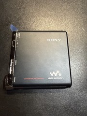 SONY MZ-RH1 Walkman Hi-MD MiniDisc Recorder Player Tested w/ ALL Access. & BOX