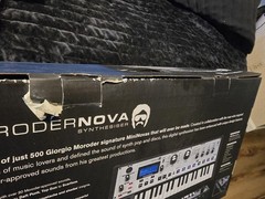 RARE! Limited Edition Novation MoroderNova – SYNTHESIZER – USED