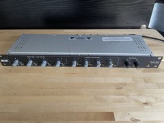 RANE MLM 82S Stereo Mic/Line Mixer (4 Mic/8 Line) w/ Power Cable