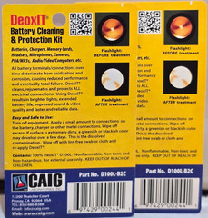 2 pack – DeoxIT® D-Series D100L Squeeze Tube, 100% solution, 2 ml