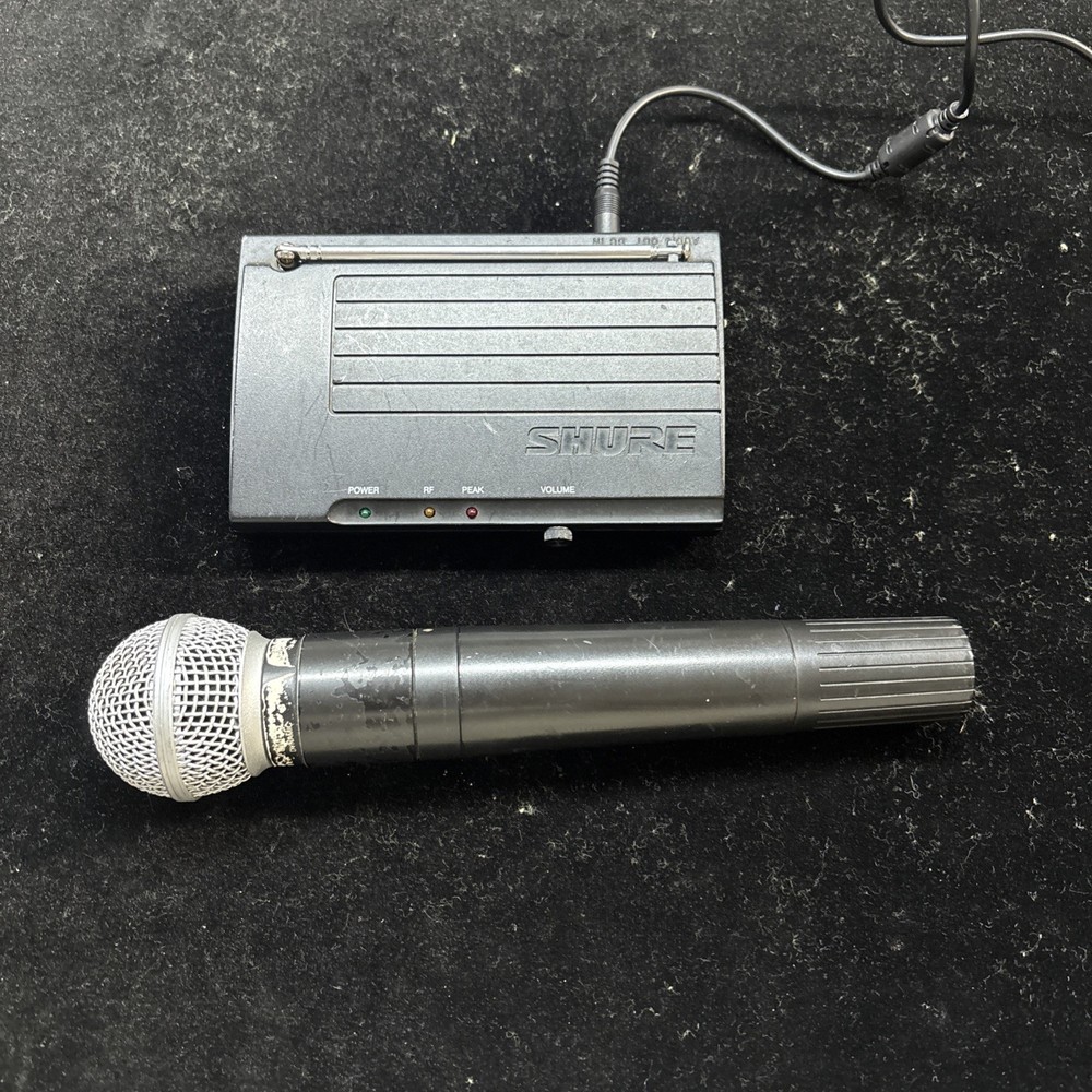 Shure Wireless Transmitter & Microphone L2-V mic T6-V transmitter PARTS/FIX