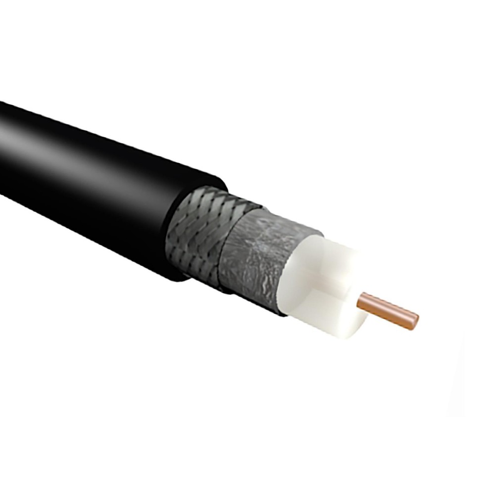 Belden 1694A – 75 Ohm SDI Coax, RG-6, 18 AWG – Solid Bare Copper Conductor