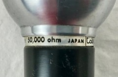 Calrad Dynamic Microphone. Model DM-31. Made in Japan in late 1960s