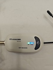 Alvoxcon Wireless Headset Microphone System Wireless Lapel Mic TG210