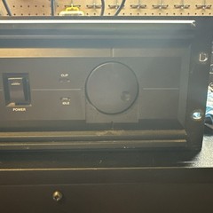 SAMSON SERVO-550 Power Amplifier 2 Channel Rack Mount WORKS GRT FAST SHIP
