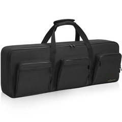LASUK 76 key Keyboard Case, Gig Bag Case with 76key-47″x6.5″x18.1″