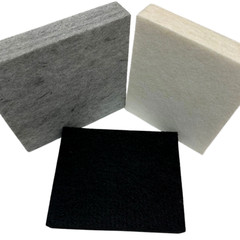 Polyester Acoustic Blocks Black NEW 3D Decorative Wall Art Peel & Stick 24pk