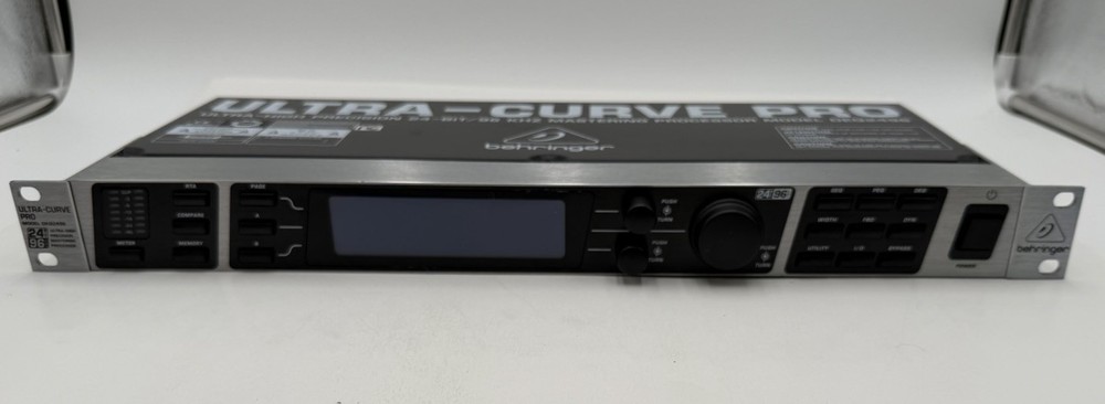Behringer DEQ2496 Ultracurve Pro Ultra-High Precision 24-Bit Equalizer