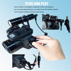 Pro Camera Shotgun Microphone Video Supercardioid For Smartphone DSLR PC iPhone
