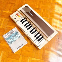 Bontempi Memoplay (Italy, 1981) Vintage Toy Synth Organ Keys! Original Manual!