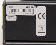 Riedel CI31 Performer Digital Intercom Illuminated Call Indicator