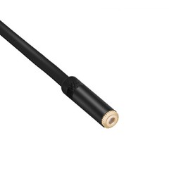 XLR 3 Pins Female to 3.5mm (1/8″) TRS Female Microphone Extension Adapter Cable